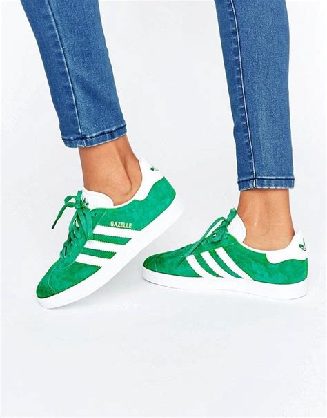 adidas green sneakers women's